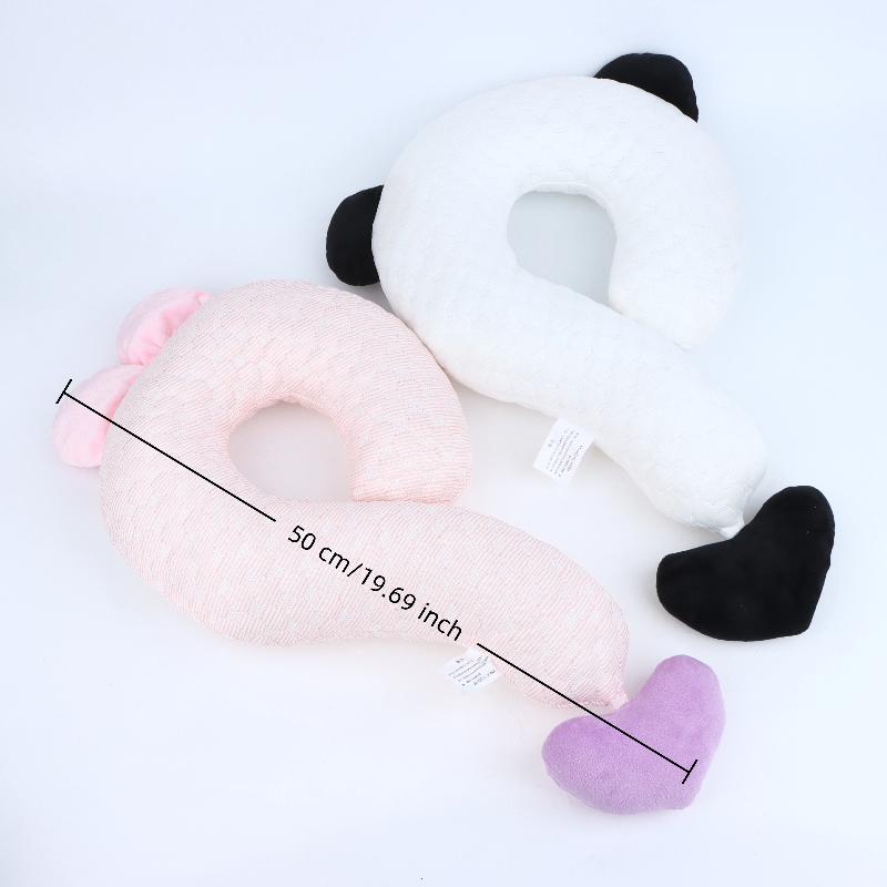 Plush Multifunctional Question Mark Shaped Pillow Ergonomic Support Cute Design For Travel Office Nap Home Relaxation