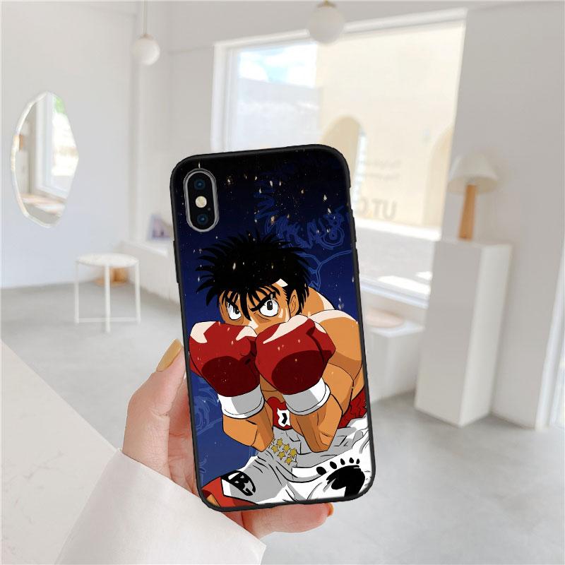 CJ64 Hajime no Ippo Soft Shell Phone Case for Xiaomi Poco C40 C50 C51 C55 C65 C71 C75 F3 F5 F6 F7 M2 M3 Pro Ultra