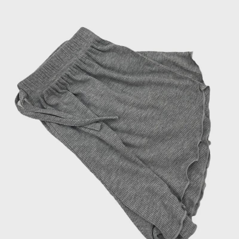 Ladies' Summer Modal Pajama Shorts - Solid Color, Casual, Loose-Fit Home Wear