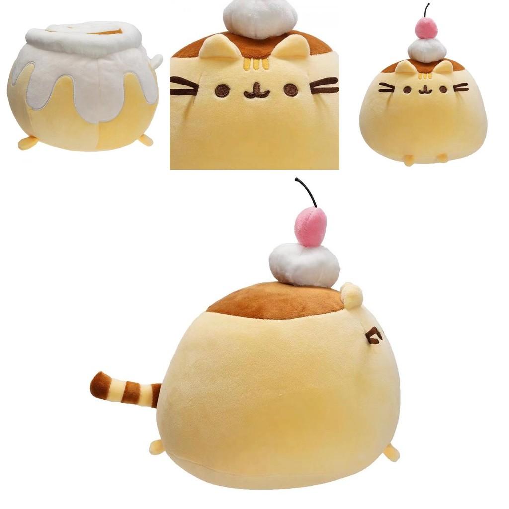 Entzückendes Plüschtier Kissen mit kurzem Plüsch PP Baumwollfüllung Pusheen Katzen Serie