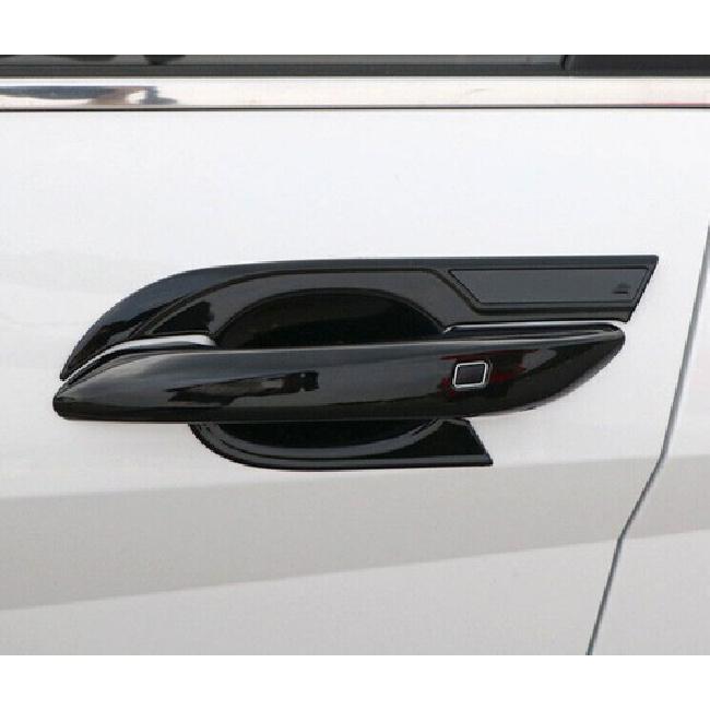 Exterior Side Door Handle Strip Trim For Hyundai Elantra - Bright Black