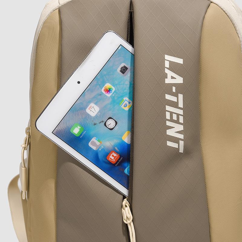 Contrast Color Backpack Men's Large Capacity Multi-compartment Schoolbag Women's Outdoor Sports Travel Backpack