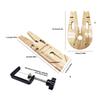 Sturdy Wood and Alloy Desktop Clamp Holder for Jewelry Crafting Gold Silver Processing Professional Tool