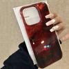 Amber Gradient Aesthetic Phone Case For iPhone 17 16 15 Pro Max 14 13 12 11 XS X XR 7 8 Plus 16E 17 Air Transparent Bumper Cover