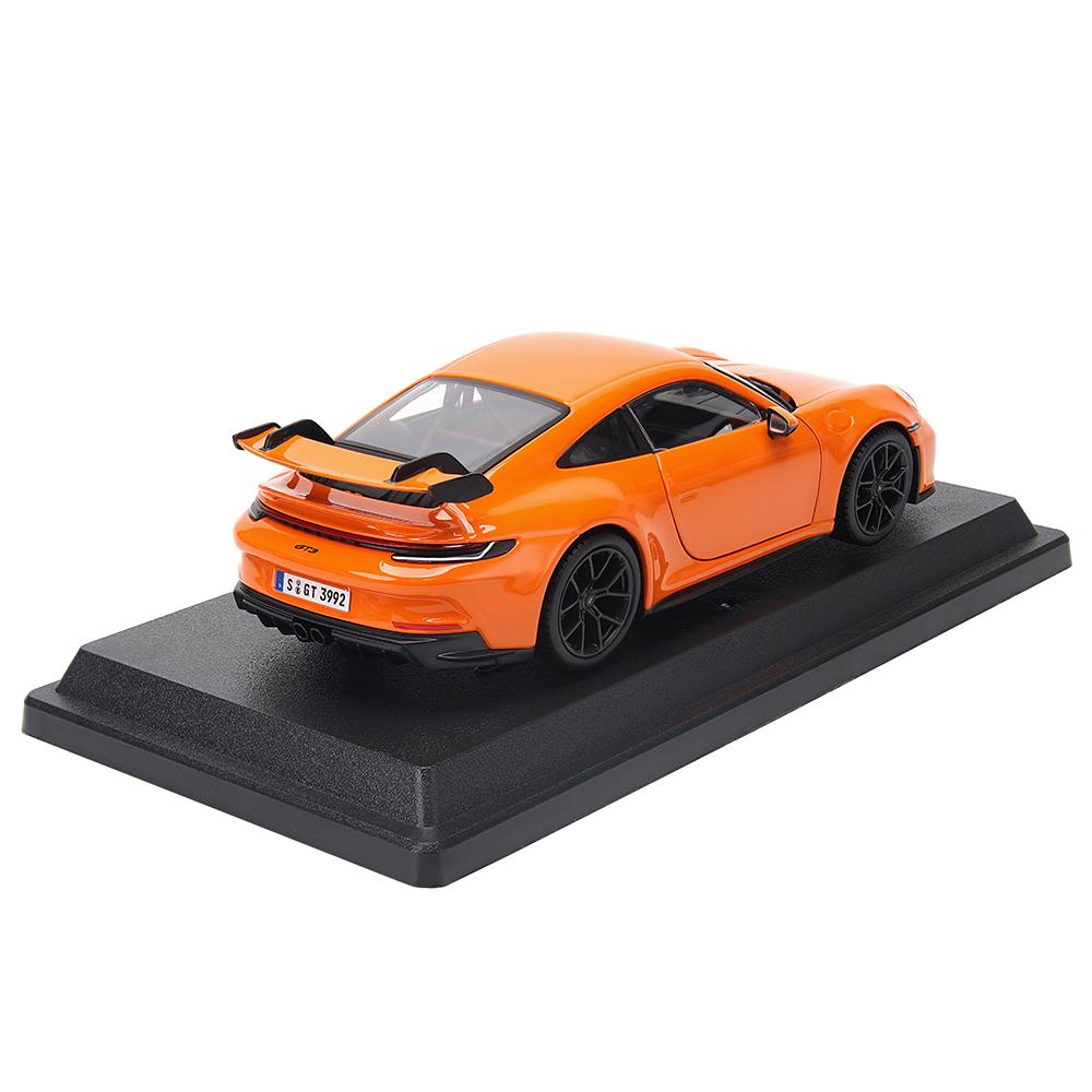 AKEZM1 Bburago 1:24 Porsche 911 GT3 Taycan Turbo S 718 Boxster simulation alloy car model crafts decoration collection toy tools gift