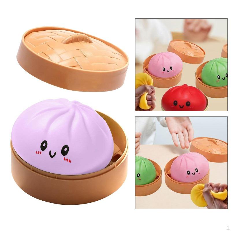 Fidget Sensory Toy Desk Classroom Prizes Cute Holiday Gift Tricking People Simulated Steamed Bun