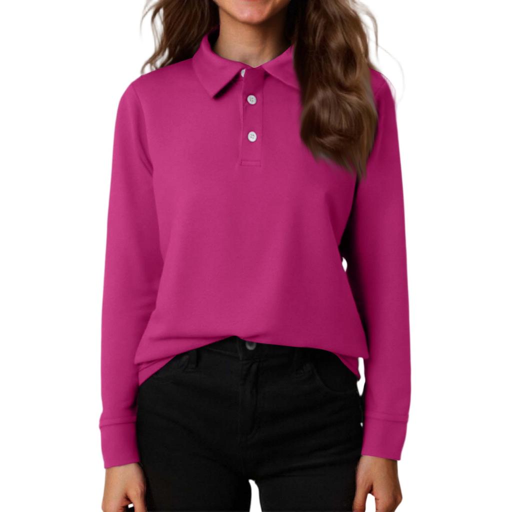 Children's Daily Casual Long-sleeved Gradient Tops T-shirts  Shirts