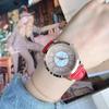 Sky Tower Simple Quicksand 520 Watch Schoolgirl Vintage Roman Scale Ladies Quartz Waterproof Watch 19003