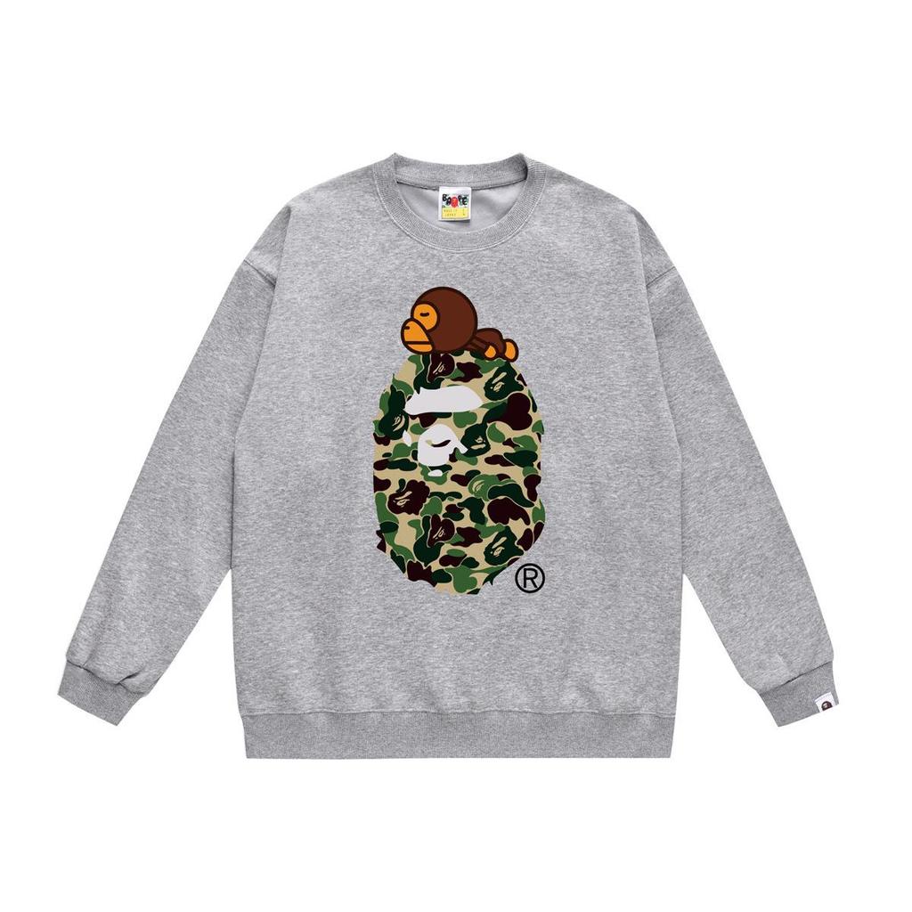 BAPE Ape Head Unisex Bedruckter Hoodie - Trendiger Herbst/Winter Hip Hop Stil