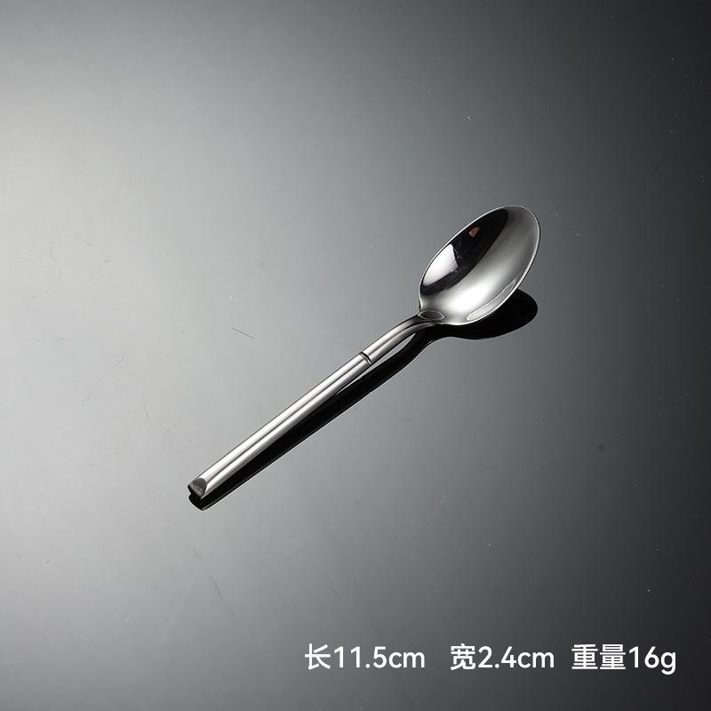 304 stainless steel knife, fork, spoon, western tableware, multi-specification knight mirror polished square handle, company gifts