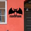 Metal Wall Art Bat Vintage Decor Large Personalized Sign Indoor Outdoor