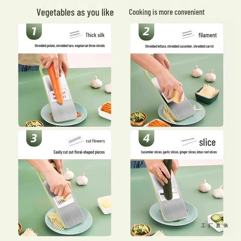 Multifunctional Kitchen Vegetable Cutter and Shredder