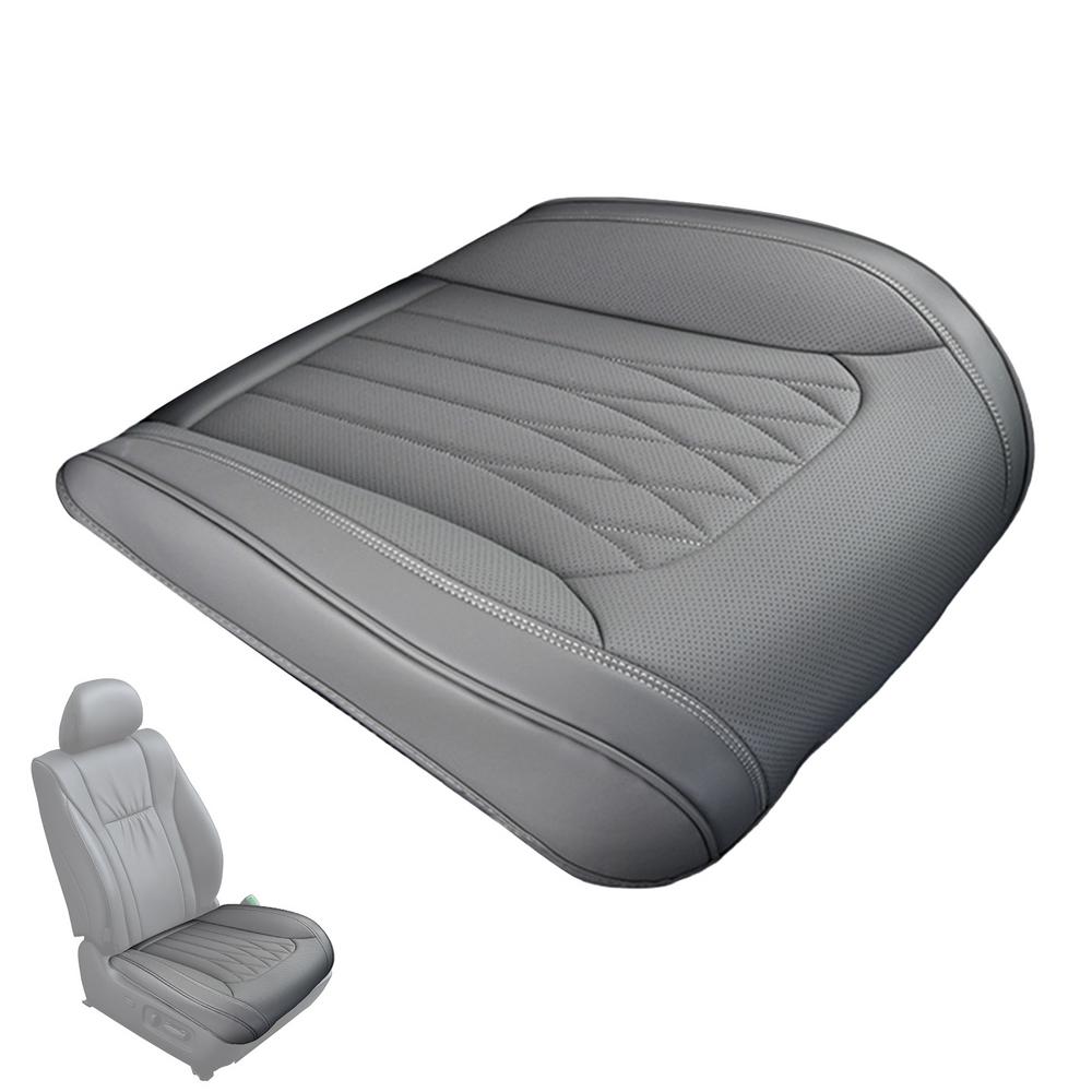 PU Leather Car Seat Cover Protector Auto Front Seat Protector Waterproof Anti Slip Driver Seat Cover For Cars Trucks SUVs RVs
