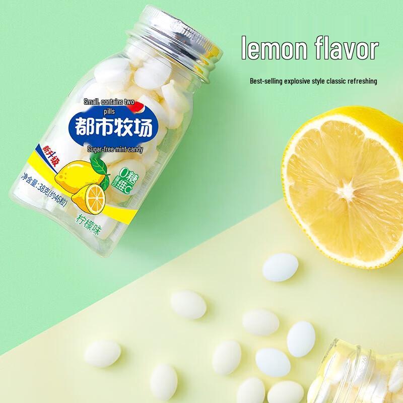 Urban Pasture Sugar-Free Lemon Mint Candy