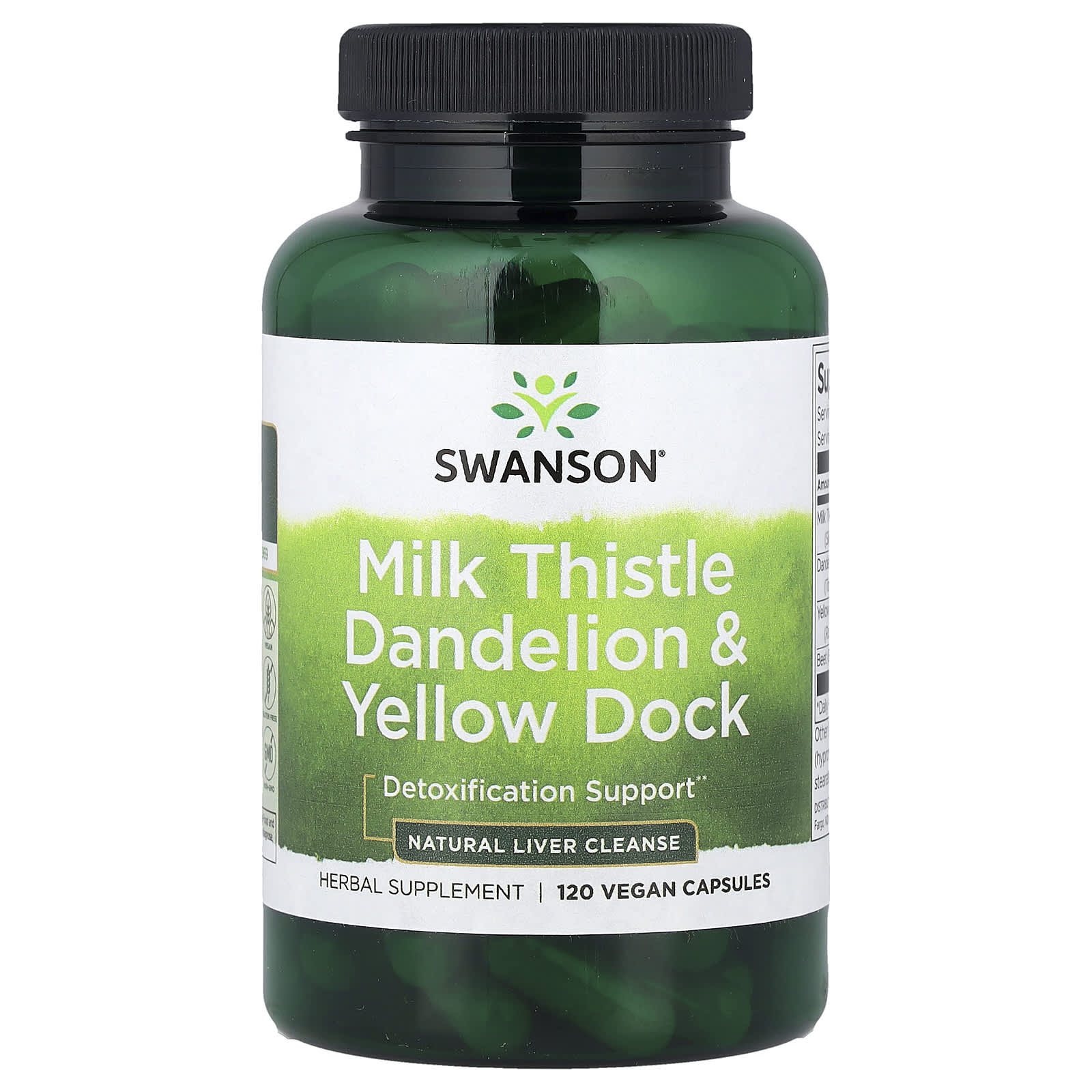 

Milk Thistle, Dandelion & Cinnamon, 120 Capsules