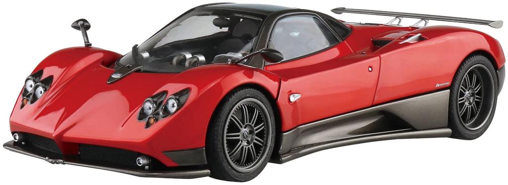 Aoshima Bunka Kyozai Řada Supercar Pagani Zonda F Plastikový model Barva výlisku 1/24 č.19 '05