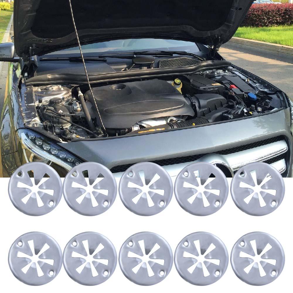 Metal Car Accessories Auto Fastener Clip Metal Gasket Engine Insulation Cover Metal Hood Bonnet
