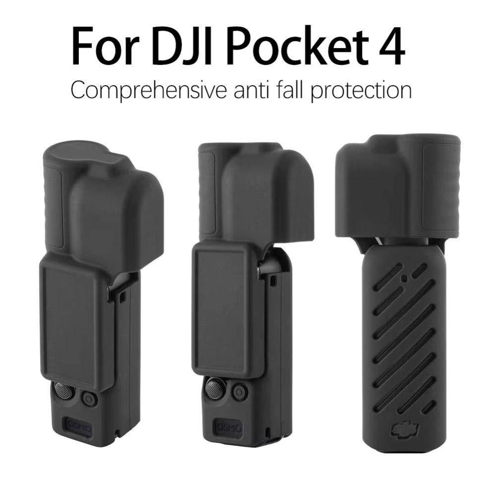 Silikon-Schutzhülle Kratzfester Bildschirmschutz für DJI Osmo Pocket 4 Gimbal Kamera Zubehör
