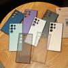 Corrugated grating pattern is suitable for Samsung S26ultra skin-sensitive mobile phone case S24plus anti-drop PC hard protective case S23.