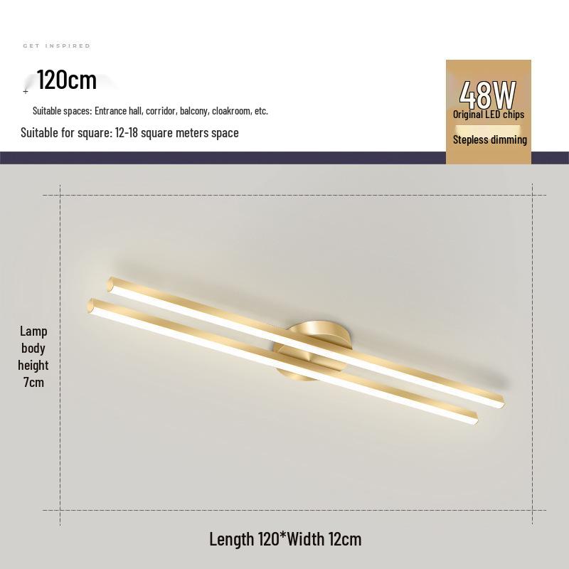 Modern Minimalist LED Hallway & Corridor Ceiling Light