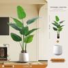 Large Faux Bird of Paradise Tree - Indoor Living Room Floor-Standing Luxury Green Plant Decor