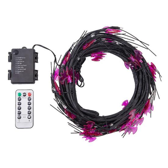 Halloween Light Battery Operated Waterproof Multiple Lighting Modes Willow Vine Twig LED Lamp Photography Prop