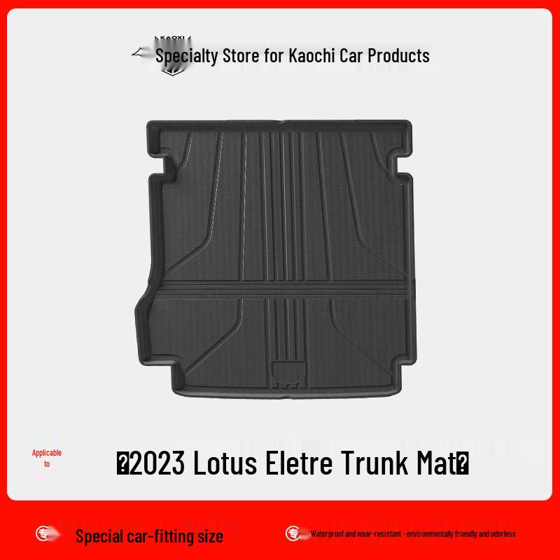 

Водонепроницаемые TPE коврики для пола Lotus Eletre и коврик для багажника без запаха, износостойкая накладка на спинку Standard Specification