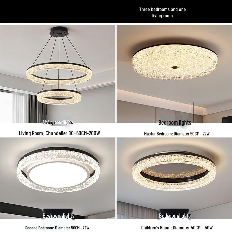 Tri-Color Dimmable Long Strip Dining Pendant Light