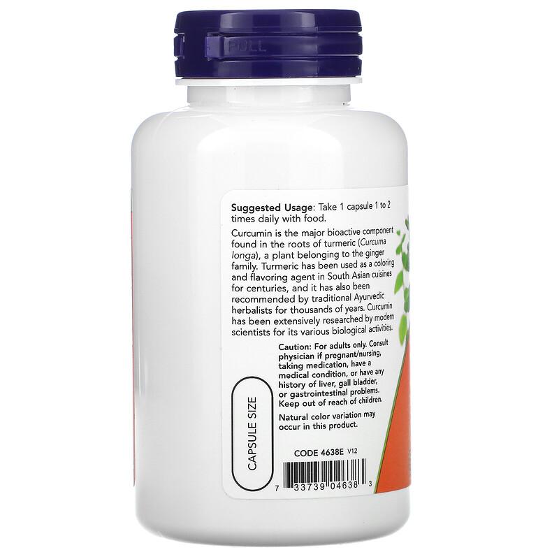 Turmeric Curcumin, 60 Veg Capsules (665 Mg Per Capsule)