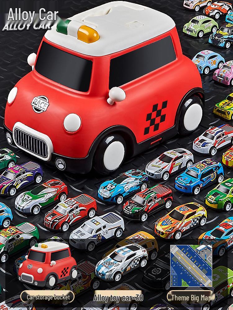 

2025 Литая инерционная гоночная машинка для мальчиков, подходит для возраста 1-3 года