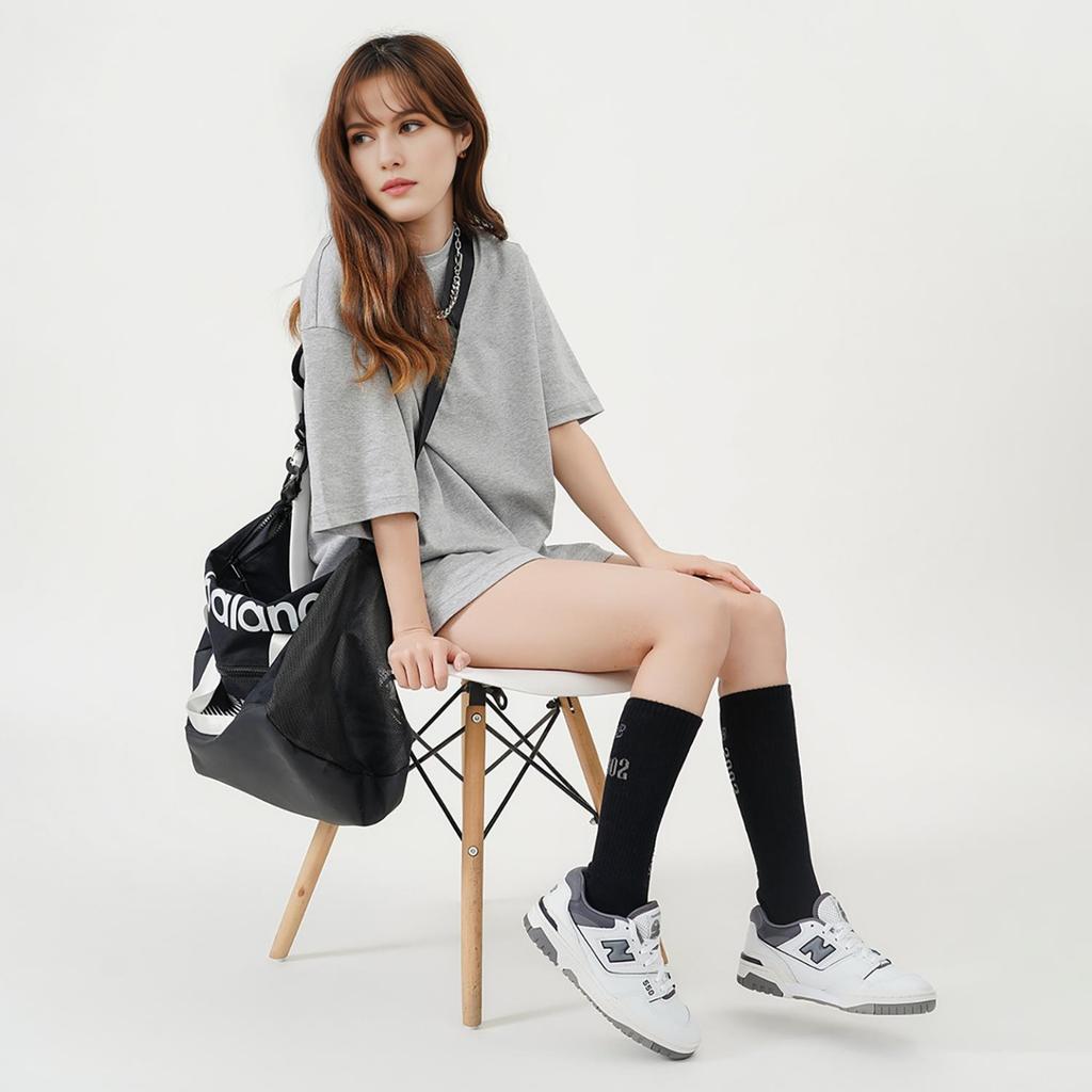 New New Balance 550 White Grey Dark Grey BB550WTG