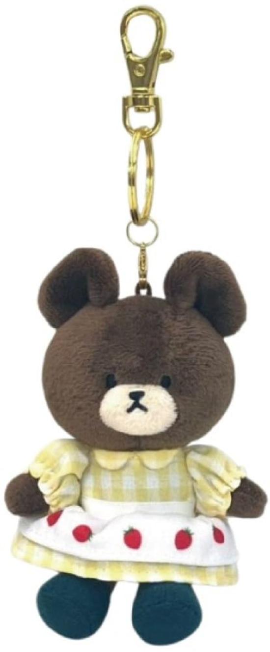 Nakajima Corporation The Bears School Strawberry Charm Mascot Apron 221476-26