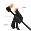 4/6/8/10 Inch Bar Clamps for Woodworking, Quick Grip Clamps Trigger Clamp One Handed Ratchet Clamp, Mini Small Bar Clamp for Craft