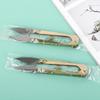 Colorful U-shaped Yarn and Thread Scissors for Tailoring and Cross Stitching