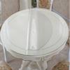 Round Tablecloth Waterproof Oilproof PVC Table Cover Glass Soft Cloth Table Cover Home Kitchen Dining Room Placemat 1mm
