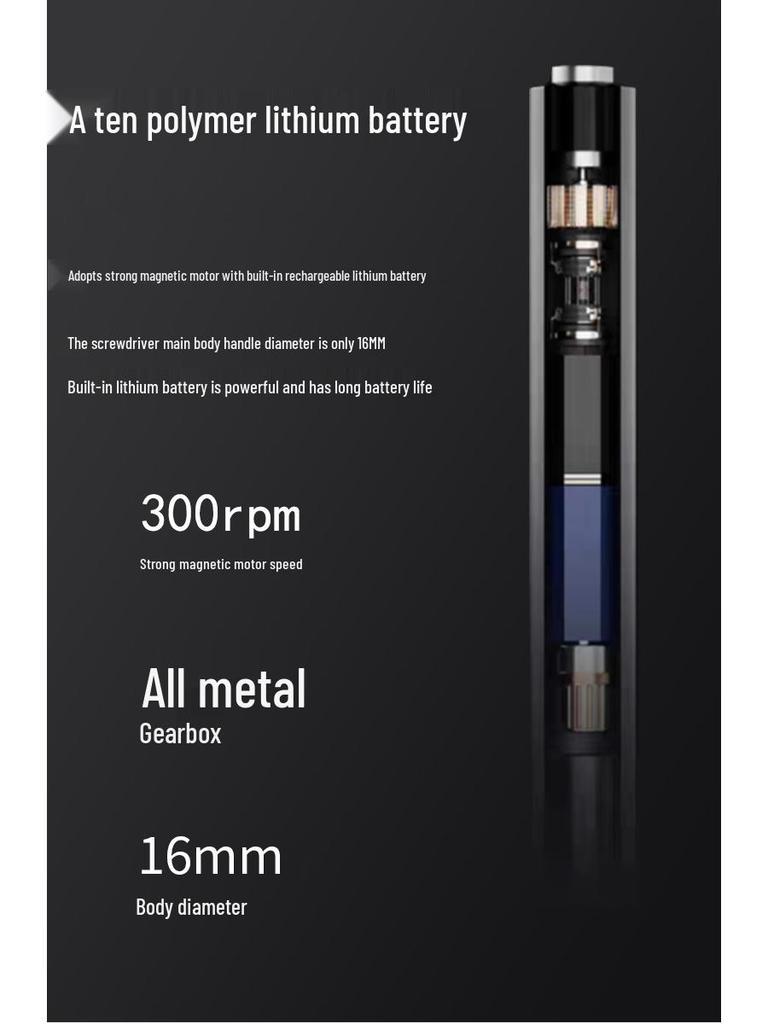 Deer Fairy 68-in-1 Wiederaufladbares Elektrisches Schraubendreher-Set