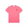 COMME Des GARCONS PLAY Kawakubo Rei Small Love Short Sleeve Pink Men's AZ-T272-051-3-3