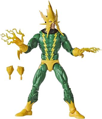 Hasbro Marvel Legends Series Kolekcjonerska Figurka Akcji Electro Zabawka Kolekcja Retro E9318 Autentyczny Spider-Man 6-calowy