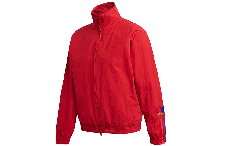 Adidas Originals Jackets Women s Light Scarlet Stand Collar Moderate Other GD2237 34