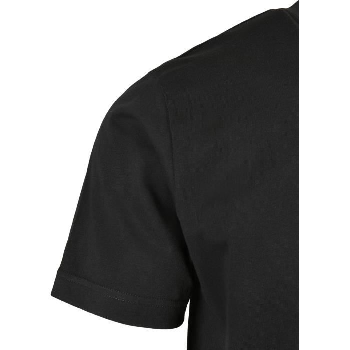 T-shirt - Urban Classics - Basic Pocket - Coton biologique - Noir - Taille L
