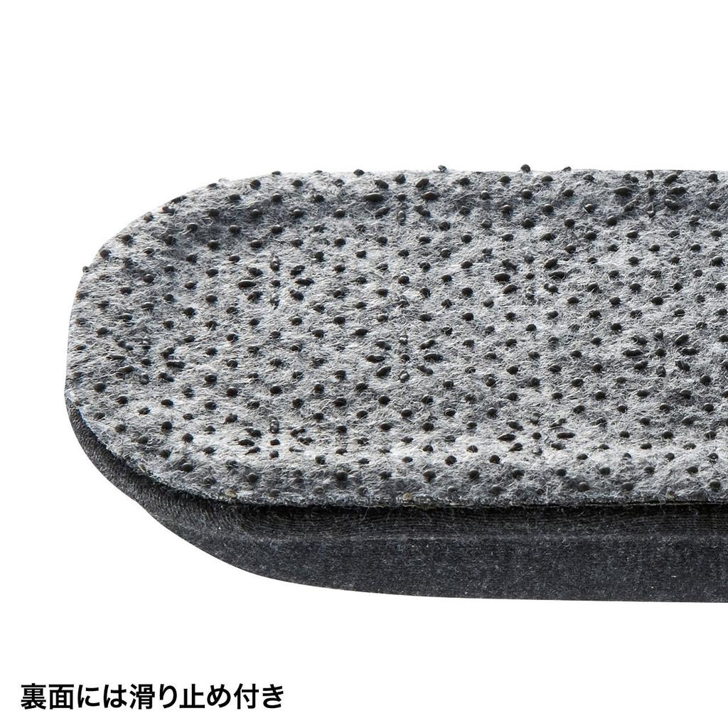 Sanwa Supply Cushion Wrist Rest, Small, TOK-ERG5DGY-S