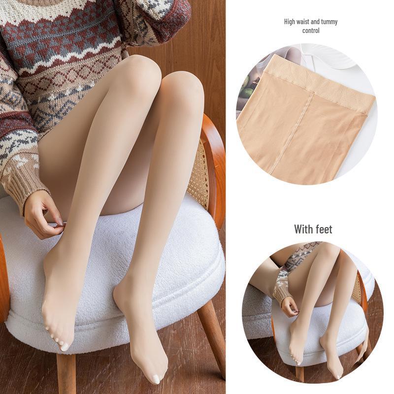 YH Katzenpfote Anti-Haften Fischernetz Strümpfe Schlankmachend Pferdeöl Nude Basis Hose