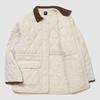 Umbro Women'S Collared Mid-Hip Padded Jacket Beige (Uq322Cpj94)