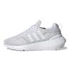 adidas Swift Run 22 Grand Enfant Blanc Gris Baskets Enfants Blanc Nuage Gris Deux Noir Intense GW8175