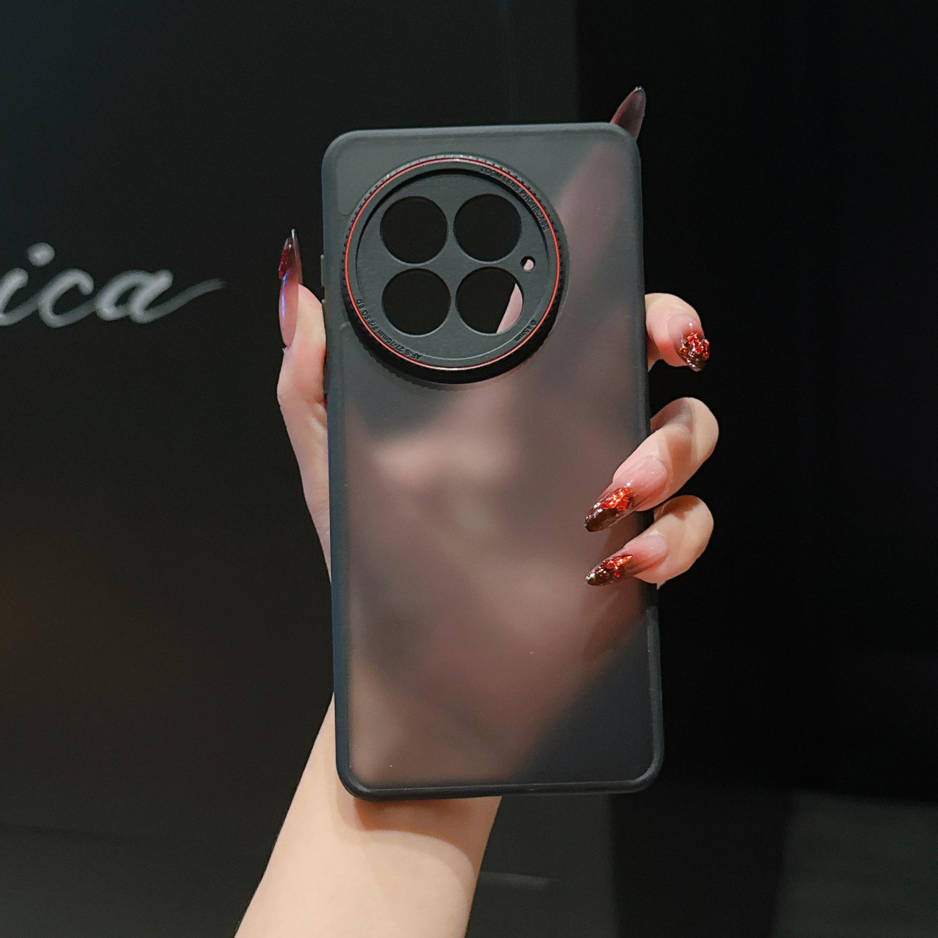 

Премиальный черный магнитный чехол для телефона OnePlus 13/13T со стендом Leica - «Черный Воин» OnePlus 13