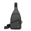 Men's breast bag, casual shoulder bag, light travel sports chest bag, versatile trend fashion men's crossbody small backpack