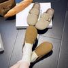 Birken Shoes Retro Bag Head Half Slippers Women's 2025 Spring and Summer New Outer Wear One Pedal Lazy Casual Birken Shoes