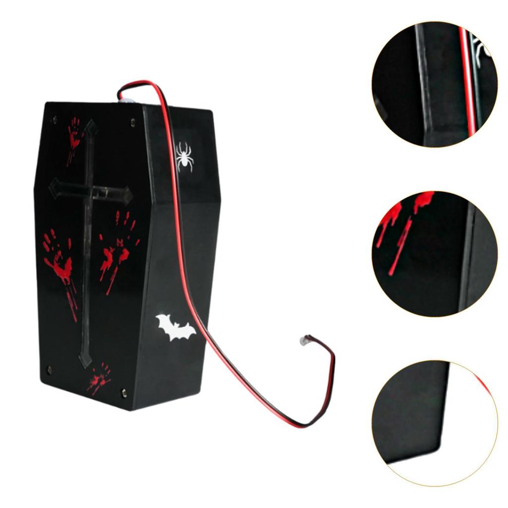 Scream Box Speaker Party Decoration Gift Candy Box Halloween Sound Sensor
