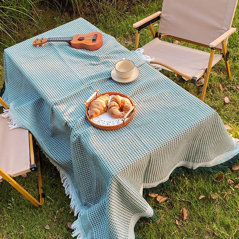 Ethnischer Stil Outdoor-Tischdecke & Picknickdecke - Feuchtigkeitsfeste Campingmatte und Kaffeetischabdeckung