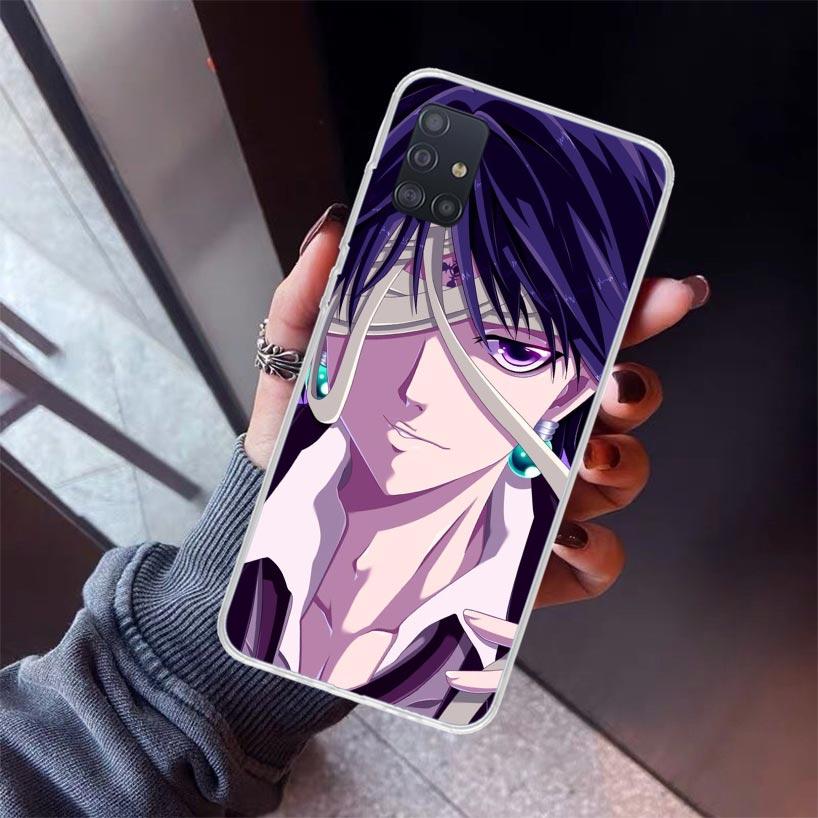 

Huner X-Hunters Chrollo Shizuku Phone Case For Samsung Galaxy A12 A52S A42 A32 A22 A51 A50 Note 20 Ultra 10 S10 Plus A71 A70 A31 Samsung A10